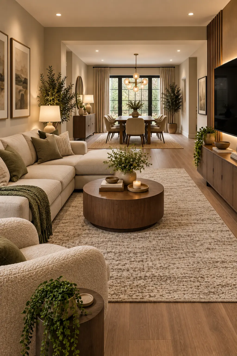 6 Living Dining Room Ideas That Actually Feel Zoned